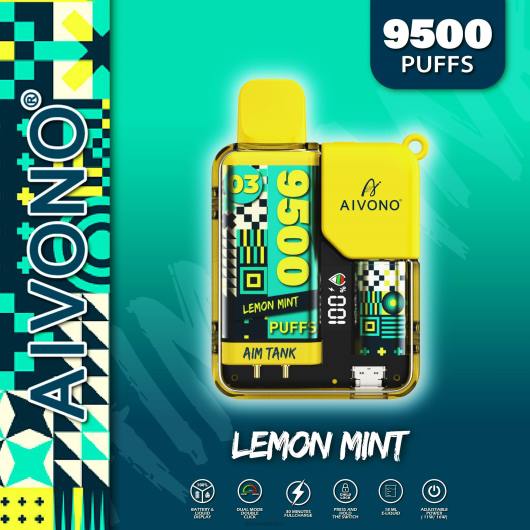 menta limon Aivono AIM TANK 9500 TRF435 | Aivono Vaper